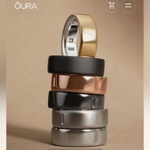 Generation 4 Oura Ring - Silver (READ DESCRIPTION)